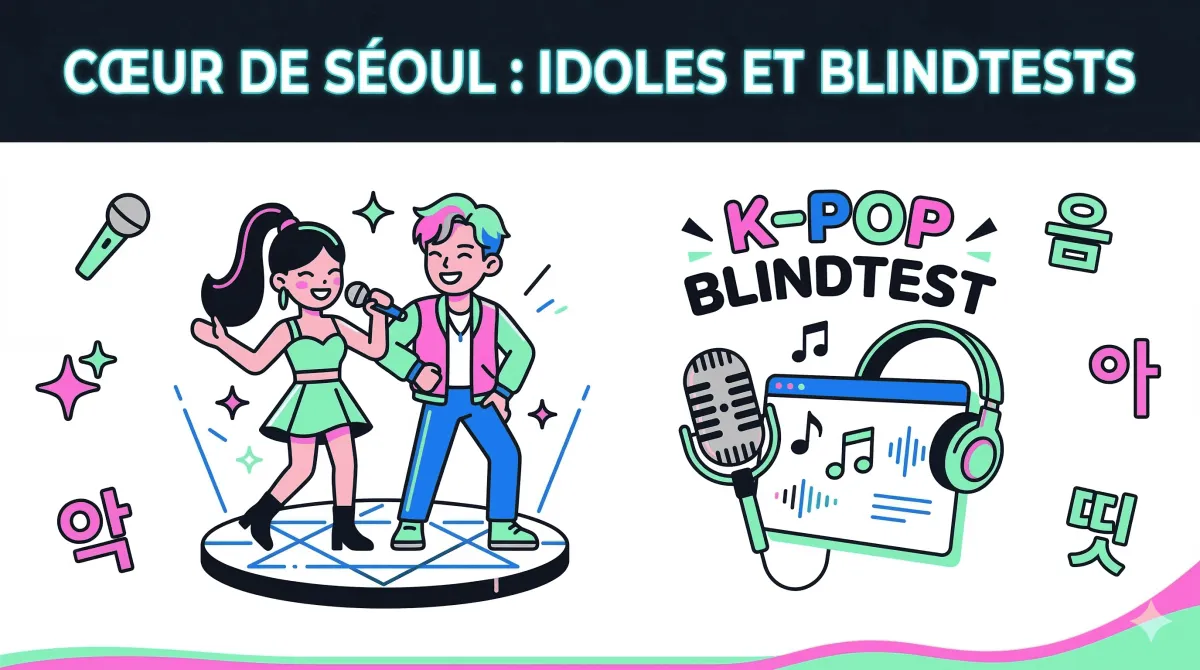 Cœur de Séoul : L'Empire des Idoles et la Fièvre du Blindtest