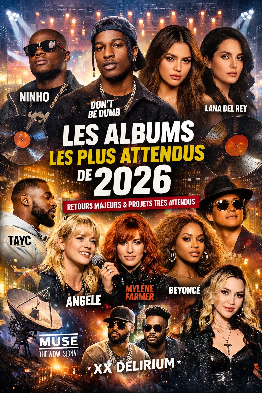 Les albums les plus attendus de 2026 : entre retours majeurs et projets très attendus